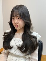 ロジェ(Loge)&nbsp;髪質改善＊ワンホンレイヤー＊ダークブルー＊美髪大阪難波上本町
