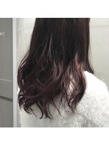 アンド バイ ヘアサロン(AND by hair salon) ピンクブラウンカラー
