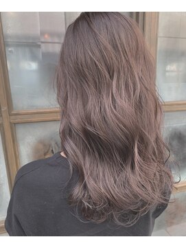 シャル オカチマチ 上野御徒町(shalu) ～渡邊　イルミナカラー　ヌーディーグレージュ～