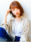 ☆デザインカラー外ハネボブ☆navile表参道