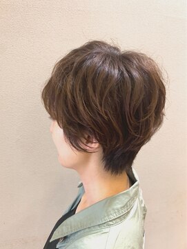 ヘアーガーデン アンス 上北沢店(Hair Garden ans.) ラフパーマショート