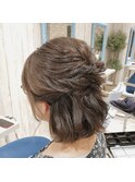 ＊お呼ばれハーフアップ＊