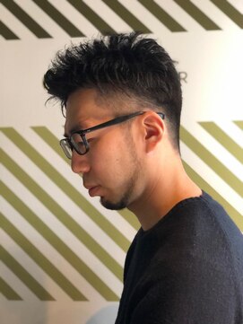 バーバーバー アカバネ(BARBER-BAR AKABANE) 大人のパーマスタイル【BARBER-BAR】