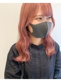 【NIKO】派手すぎないペールピンク/ピンクページュ/ダブルカラー