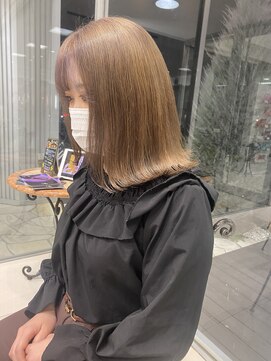 フォルテ 中田店 透明感 ベージュカラー