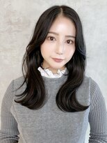 アイティーバイアルバム 下北沢店(IT by ALBUM)&nbsp;ナチュラルくびれミディ_アースカラーくびれヘア_39053