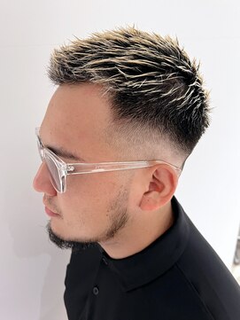 サルファ ヘアデザイン 名古屋 丸の内(S.ALPHA HAIR DESIGN) ブリーチフェード