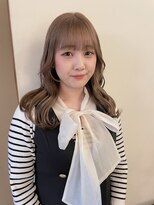 ロチカバイドールヘアー 心斎橋(Rotika by Doll hair) 柔らかいカラーとくびれヘア