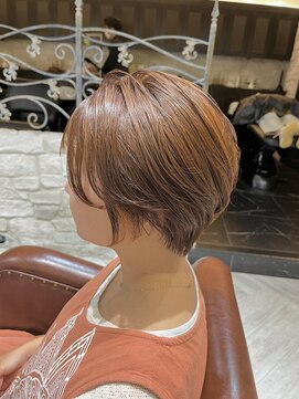 シャル 平塚(shalu) ブリーチなしオレンジブラウンインナーオレンジ【高綱】