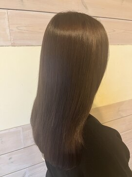 レイ 東戸塚店(Ley) 湿気に負けない縮毛矯正＆ブリーチ無しで作るグレージュカラー