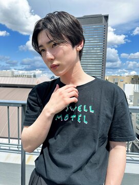 ルービック 和歌山(Rubik's) ツーブロック/束感センターパート/黒髪ナチュラル