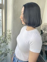 ゼストプラス(ZEST plus)&nbsp;大人透明感暗髪ボブ