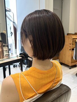 ネオリーブギンザ 銀座店(Neolive GINZA) ミニボブ　髪質改善カラー