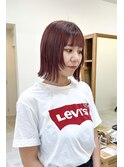 カシスピンク/ラインボブ