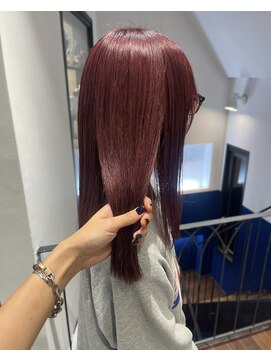 トレス(TRESS) プツっとミディアム！1ブリーチでピンクバイオレットに◎