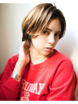 アントワープトーキョー(antwerp TOKYO) 白髪ぼかしハイライトインナーカラー縮毛矯正髪質改善白髪染め