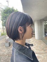 シェル 吉祥寺(shell)&nbsp;グレージュカラー/ボブウルフ/黒髪/ココアベージュ