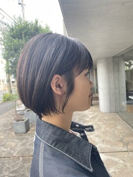 シェル 吉祥寺(shell) グレージュカラー/ボブウルフ/黒髪/ココアベージュ