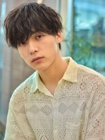 ディッセンバー 神宮前(December) ニュアンスパーマアッシュブラックウルフ波巻きスパイラル渋谷