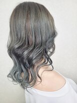 美容室 ハルミ ヘア リゾート 川口店(Harumi Hair Resort) アッシュ/アオ/グレージュ/コテ巻き