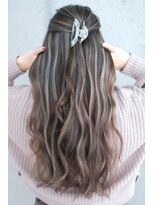 マリアナ(Mariana)&nbsp;ハイライトショートヘアレイヤーカットダブルカラー