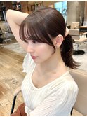 ＊20代30代40代◎結んだ時もかわいい前髪顔まわり