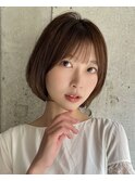 @shin__sandボブウルフ/ネビージュ/小顔/ワンレン/大阪梅田