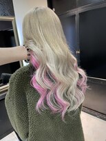 ヘアーデザイン ジェルム(Hair Design germe)&nbsp;めっかわピンクインナー #しのだスペシャル