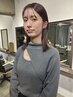 プロテクトケアカラー＋カット＋リペアトリートメント＋ホームケア付　￥18000