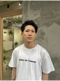 メンズスパイキーショート