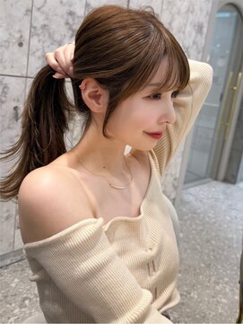 ハローバイシー 仙台(Hello by Sea) メルティカラー×フェミニンロング[似合わせカット/レイヤー]