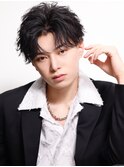 【フェザーパーマ】刈り上げ フェザーショート