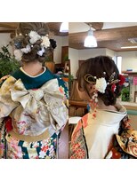 美容室サティ&nbsp;成人式