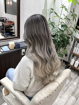 ベルヘアーデザイン 堺東(Belle hair Design) 外国人風/レイヤーカット/バレイヤージュ/グラデーション