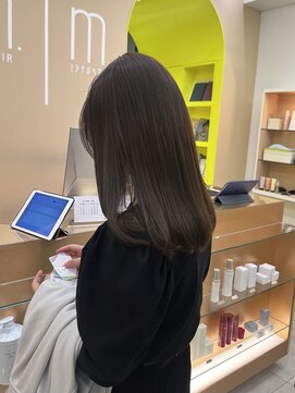 エイトヘアー(8 HAIR) オリーブブラウン