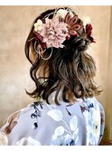 ＊袴着付け＋ヘアアレンジ＊