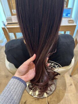 イデア 三郷中央店(IDEA) ピンクブラウンカラー/白髪染め/白髪ぼかし/オージュア