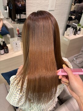 ステア ケース(stair case) 乾かすだけうるさら髪質改善ストレート縮毛矯正