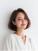 e.m.a プレミアムビューティーサロン 栄駅店(e.m.a PREMIUM BEAUTY SALON)&nbsp;ボブ/イメチェン/外ハネボブ/美髪/ワイドバング/髪型