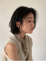 ザック ヴィ(ZACC  vie)&nbsp;暗めカラー/ボブ/前髪長め