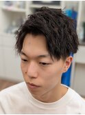 残ったツイストを生かした爽やかショート