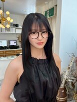 ユイマァル 倉敷店(YUIMARL)&nbsp;韓国レイヤー×黒髪ロング