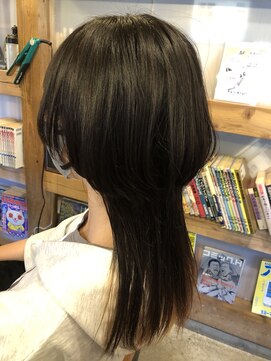 テントヘアー(tent hair) マッシュウルフ