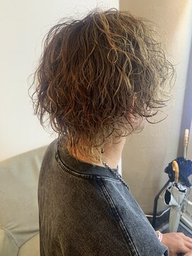 アットチルプラスグランジュ(@chill＋granze) 波ウェーブパーマ