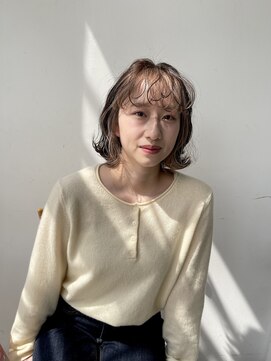 ハイジ(Heidi) フェイスフレーミングカラー×bob