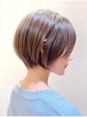 Say.ショートボブレイヤーショートアッシュブロンドモーヴピンク