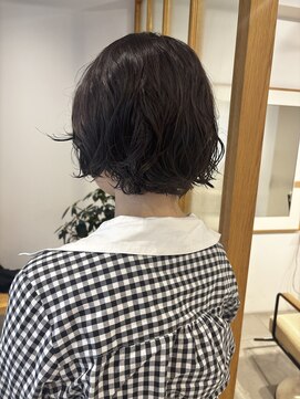 ノック(knock) French bob perm　／ボブパーマ／ボブ／ニュアンスパーマ