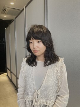 ミディアムパーマ