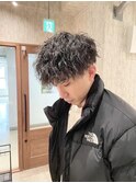 ツイストスパイラル/メンズパーマ/マッシュ