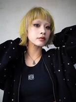 ギークス(GEEKS) 【GEEKS渋谷】ハッシュボブ/デザインカラー/冬カラー/ボブウルフ